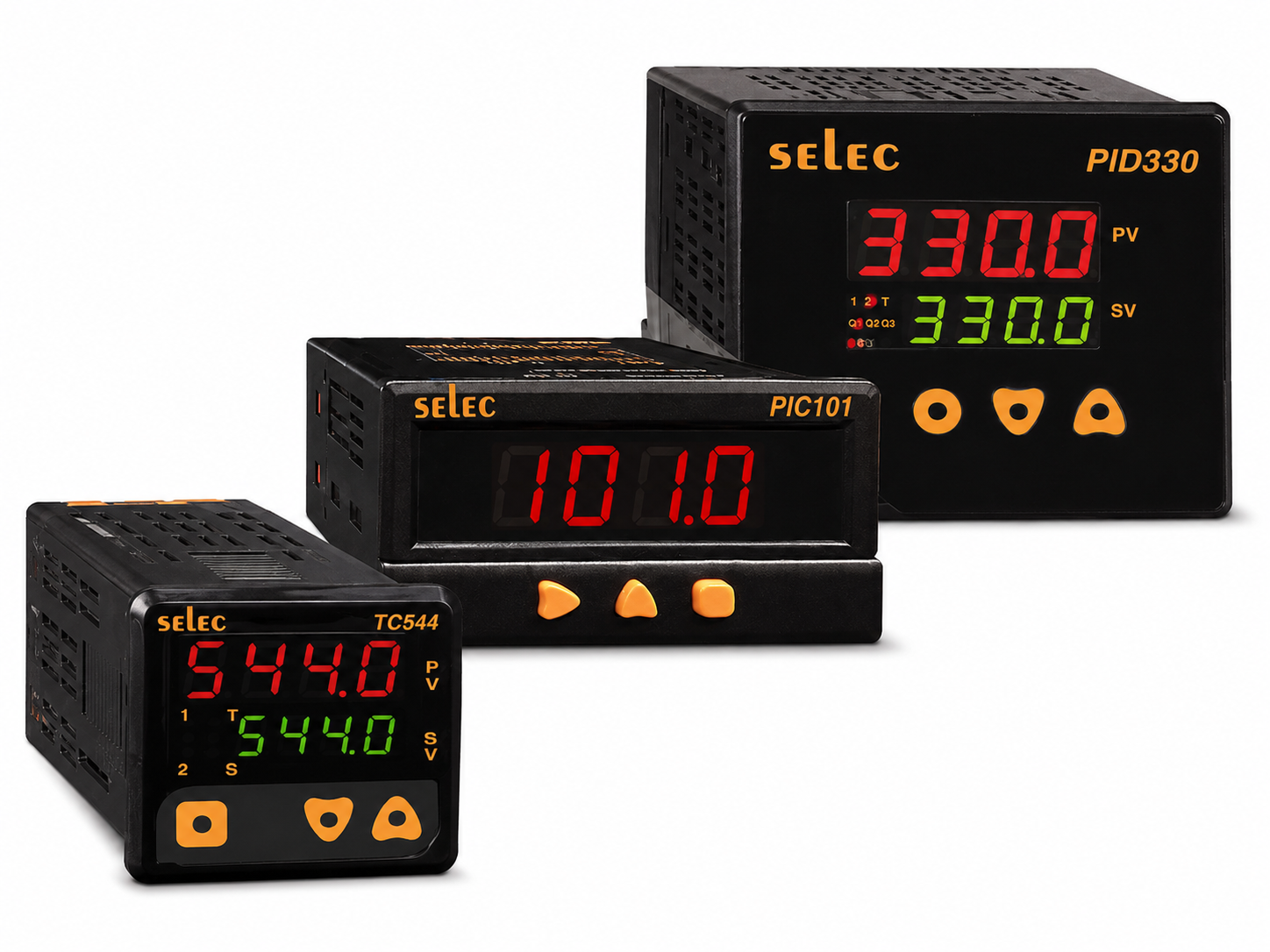 TEMPERATURE CONTROLLERS & PROCESS INDICATORS
