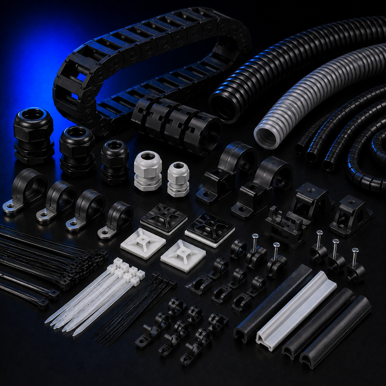 WIRING DUCTS & DIN RAILS