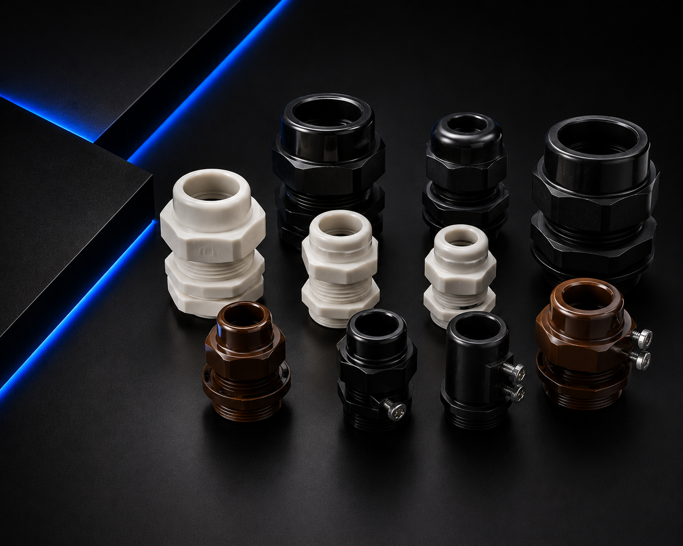 PVC, BAKELITE & PORCELAIN CONNECTORS