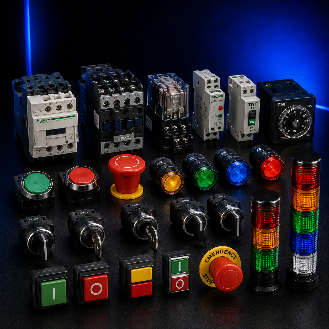 CONTROLLING & SIGNALLING DEVICES