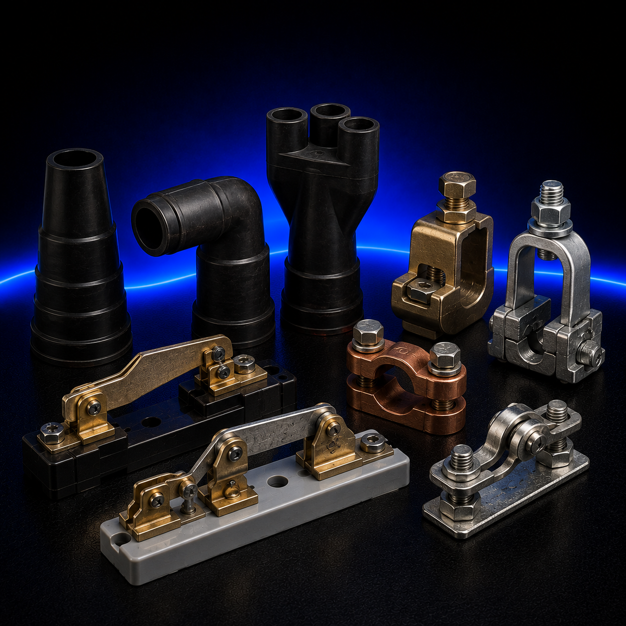 TRANSFORMER BOOTS, KNIVES & CLAMPS